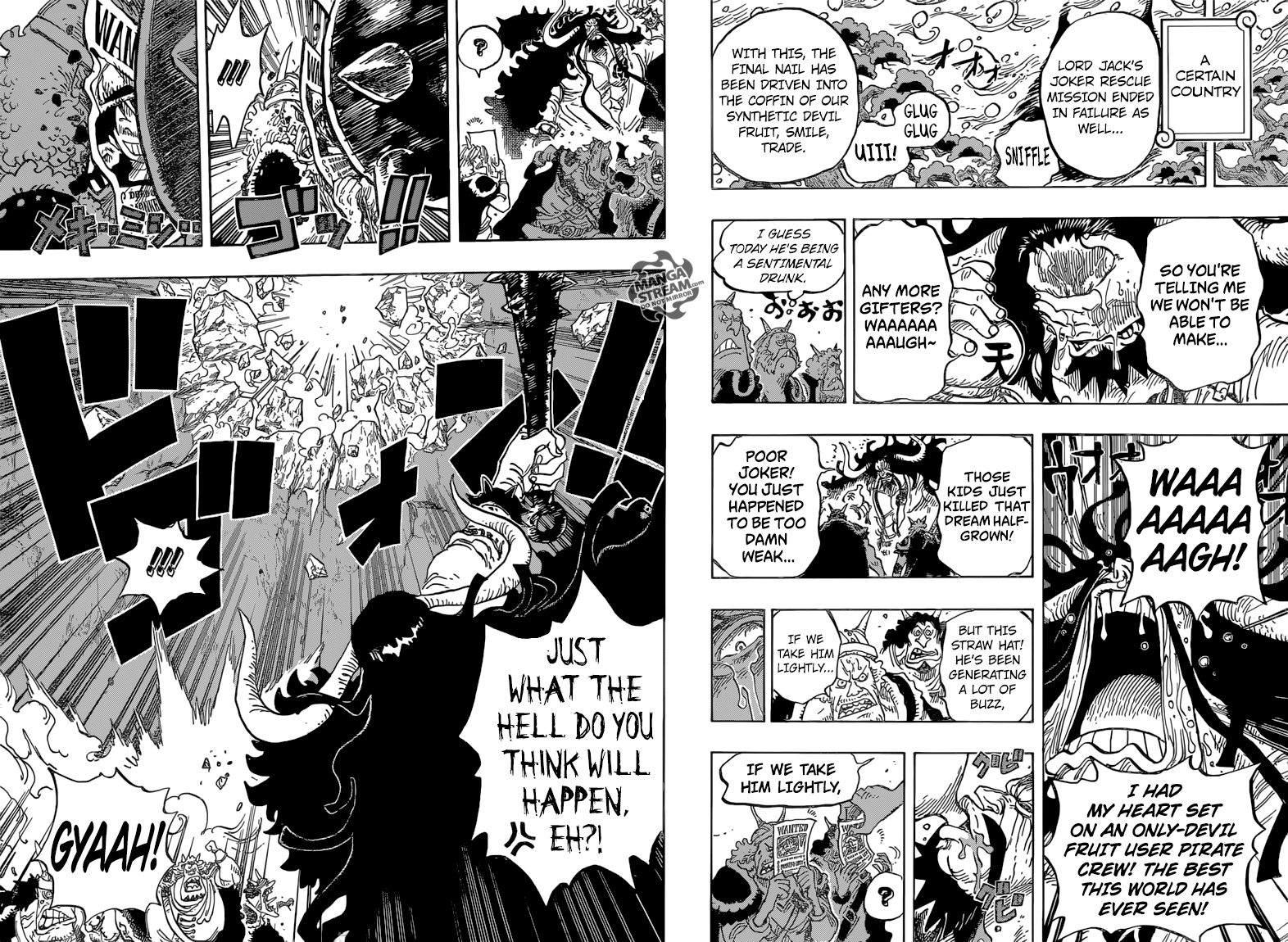 One Piece 824: Luffy's cooking is possibly better than mine!